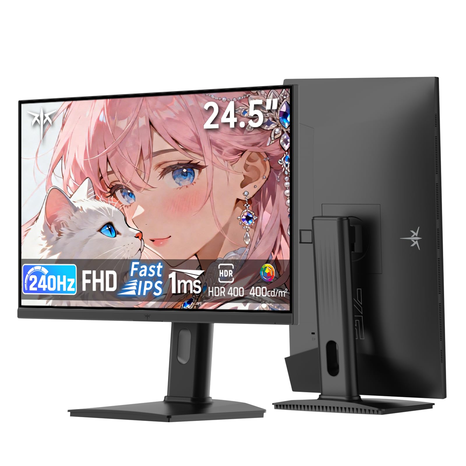 KTC　H25T7 ゲーミングモニター　フルHD 実機レビュー】KTC H25T7：くっきりはっきり結構見やすい1万円台前半の
